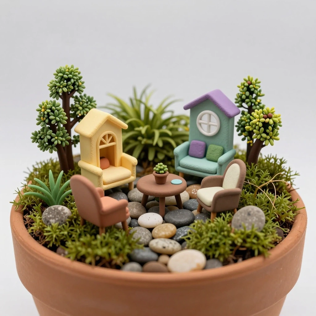 Fairy Garden Miniature Scene