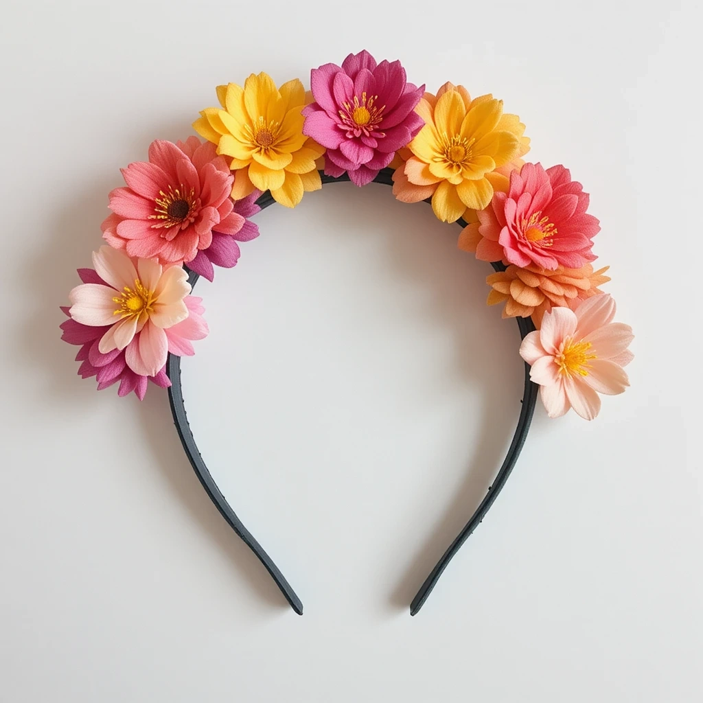 May Crafts for Kids: Flower Crown Headband
