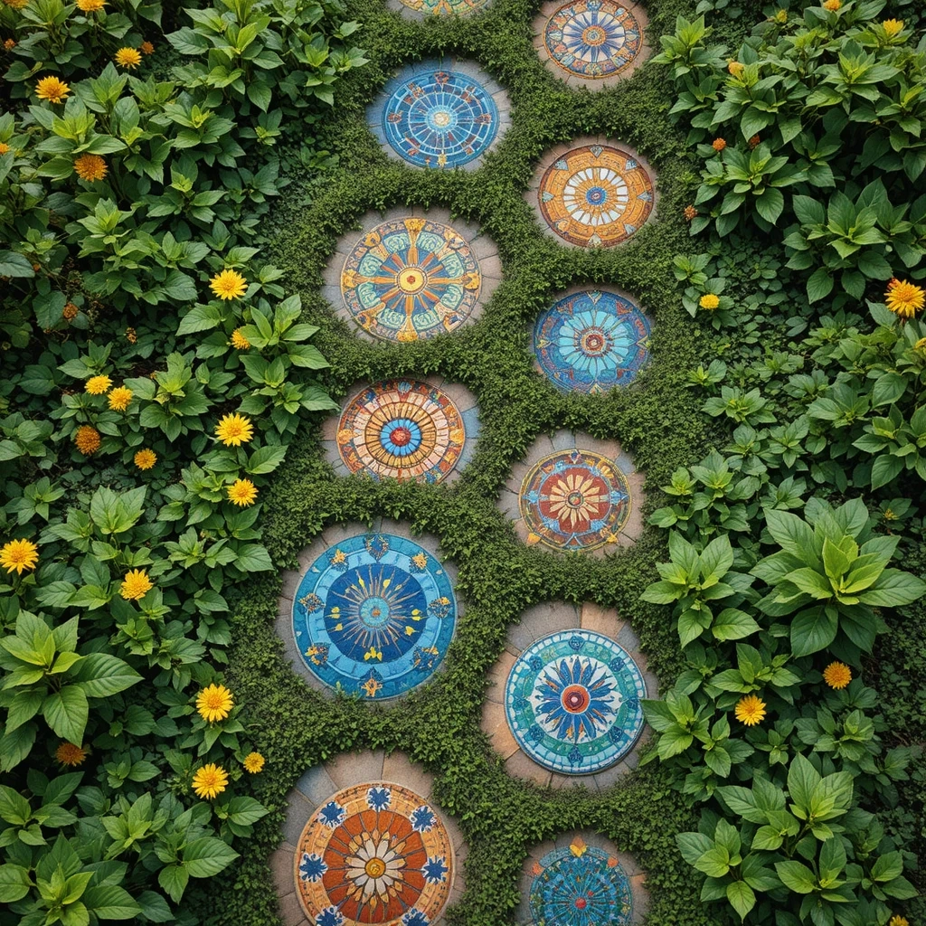 Mosaic Stepping Stones
