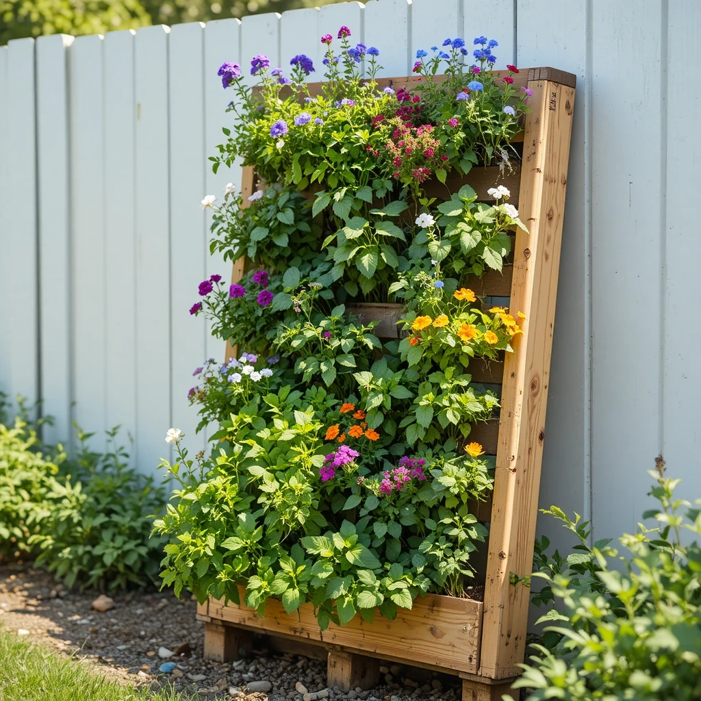 Pallet Wood Planter Box