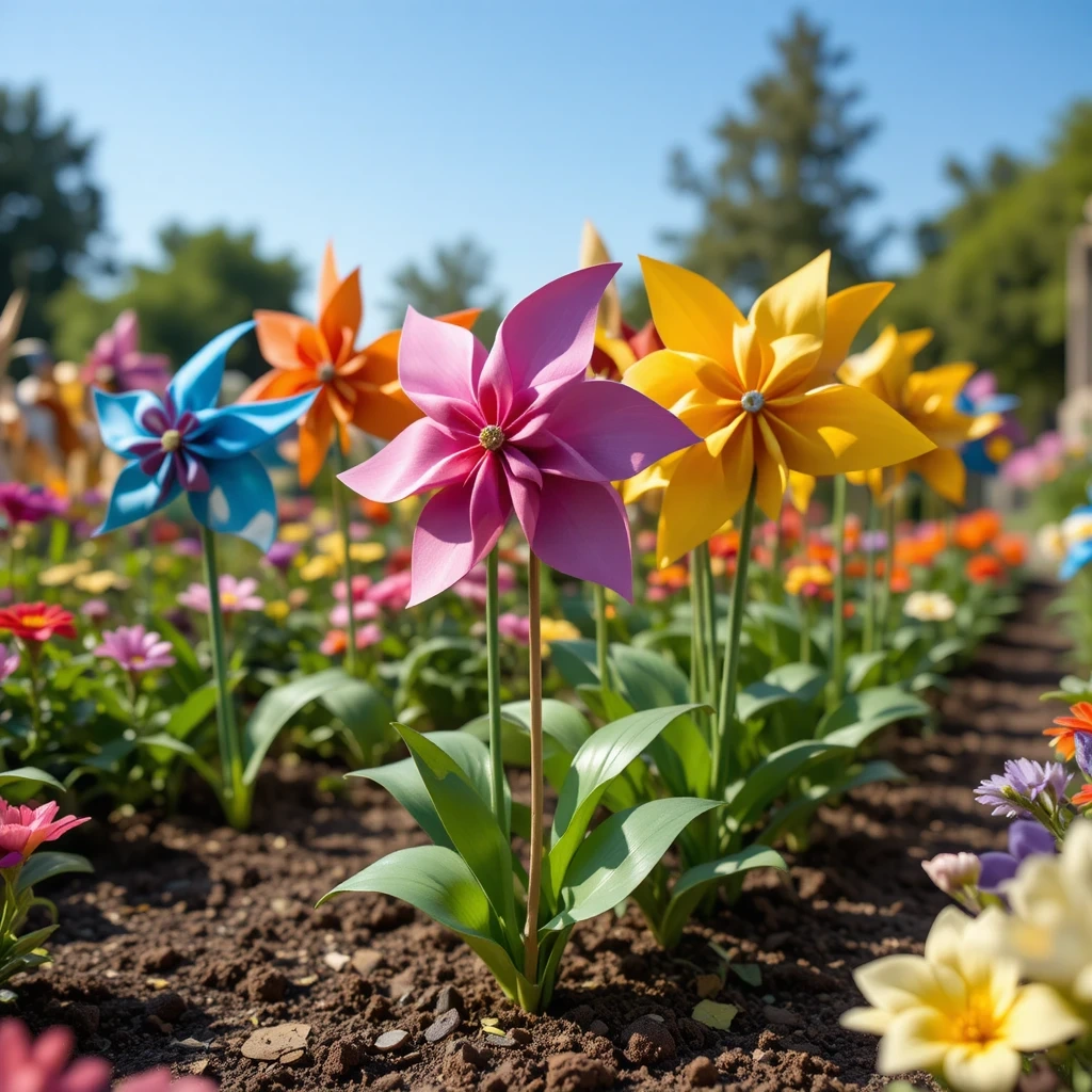 Seed Packet Pinwheels