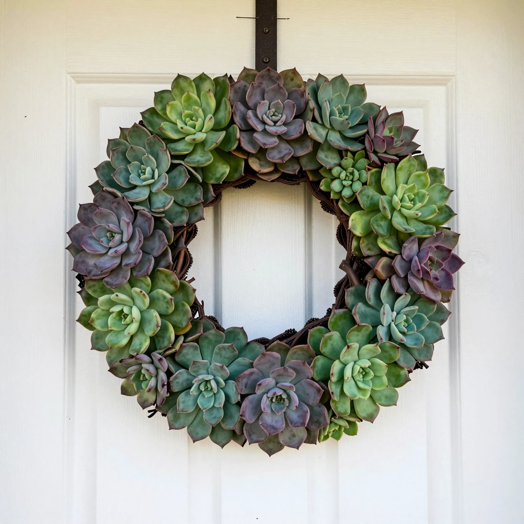 Succulent Wreath