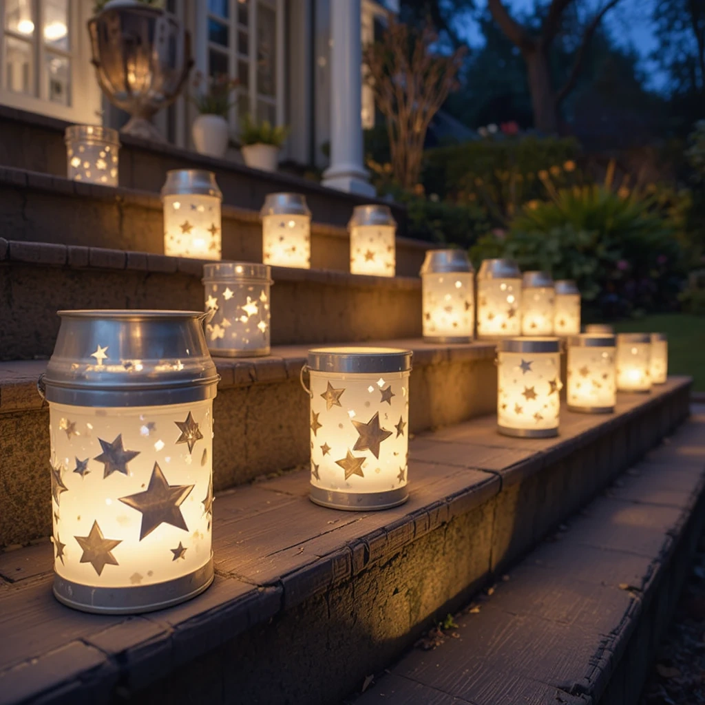 Tin Can Lanterns