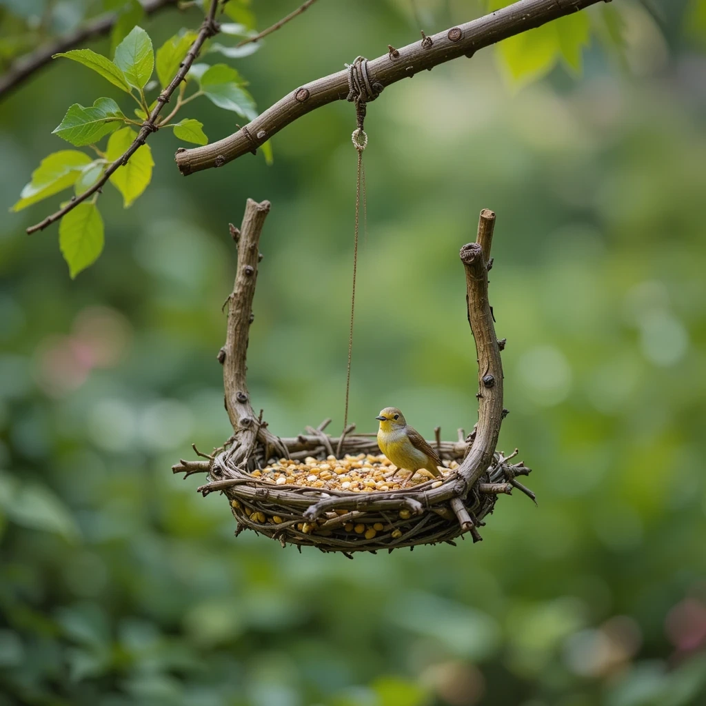 Twig Bird Feeder
