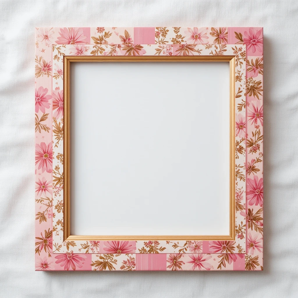Washi Tape Picture Frame