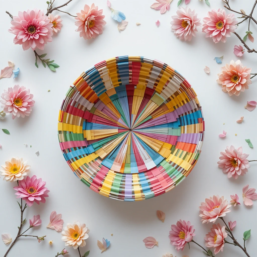 Woven Paper Basket