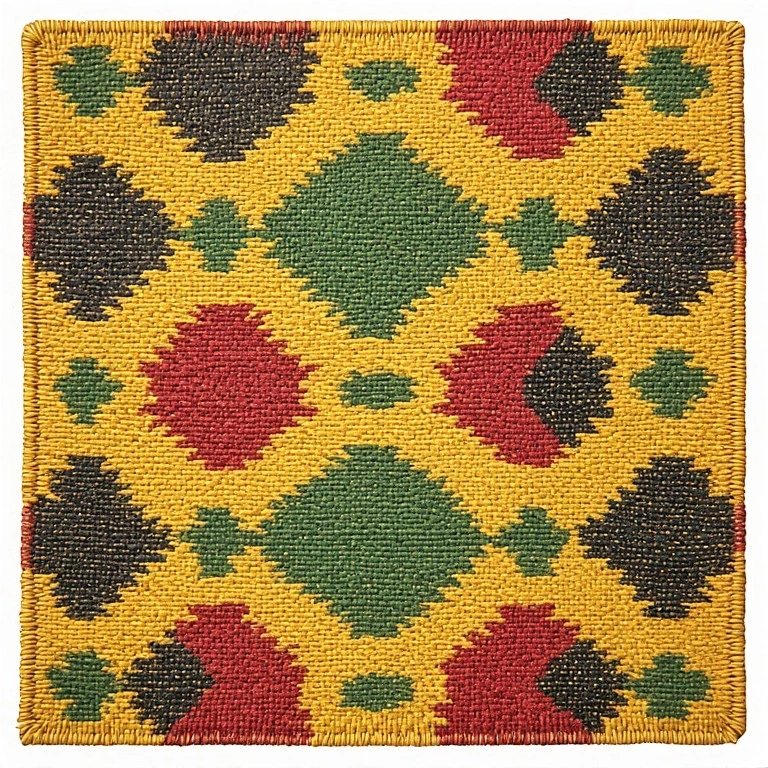 African Kente Cloth Weaving