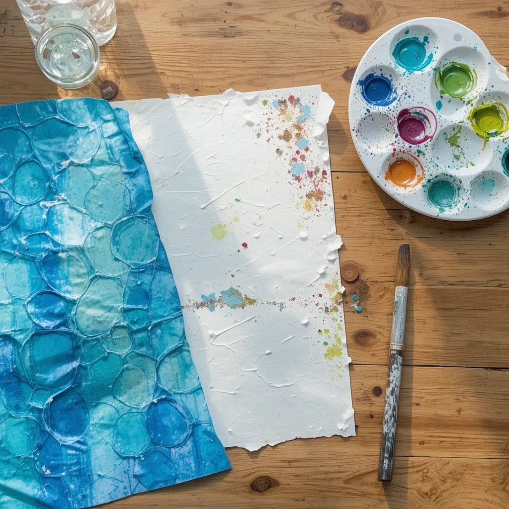 Bubble Wrap Printed Art