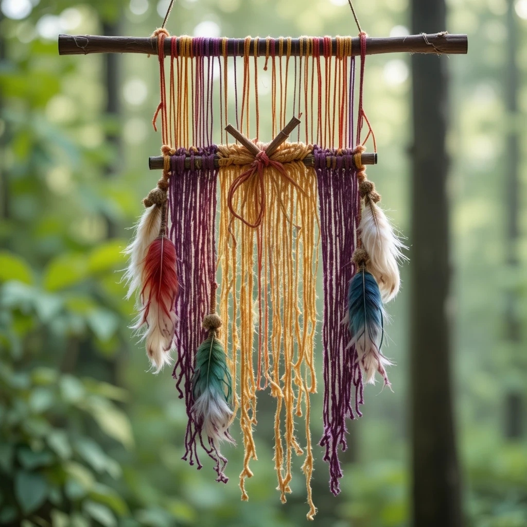 Nature Stick Weaving