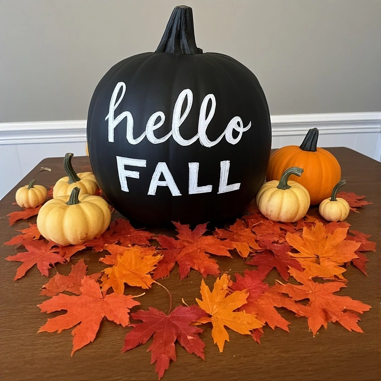 Chalkboard Pumpkin