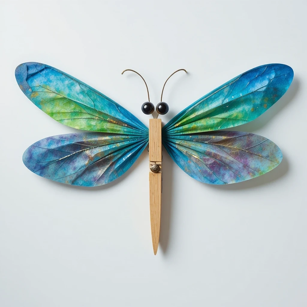 Coffee Filter Dragonfly