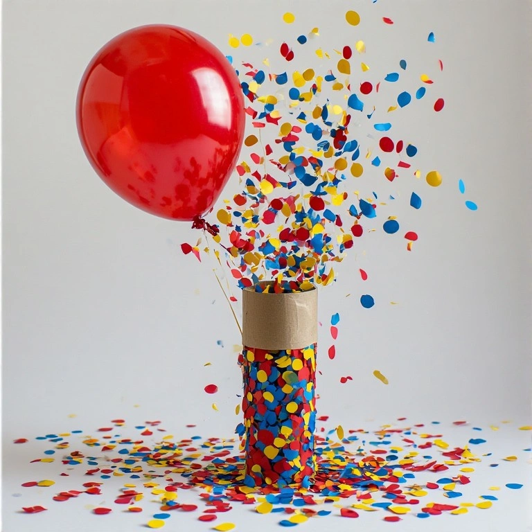 Confetti Cannon Party Popper