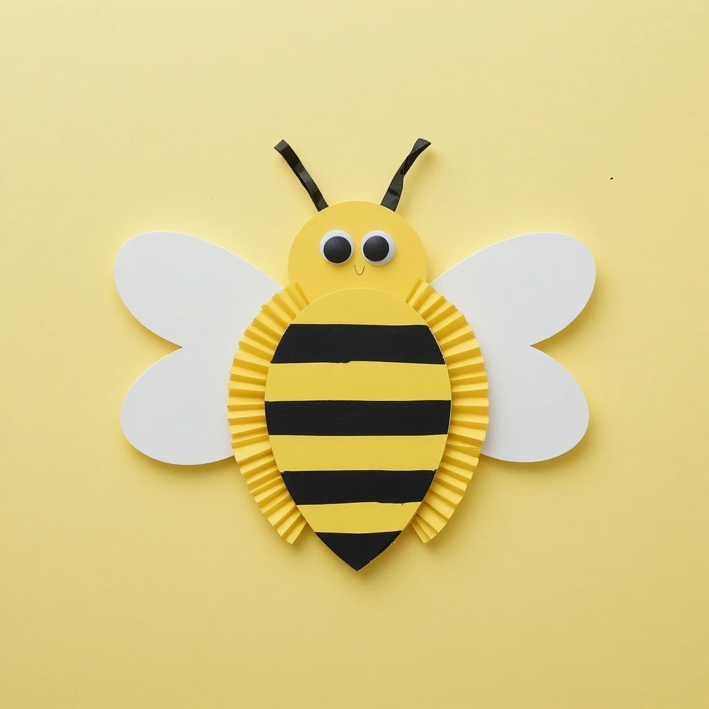 Cupcake Liner Bee