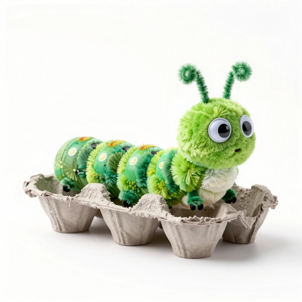 Egg Carton Caterpillar