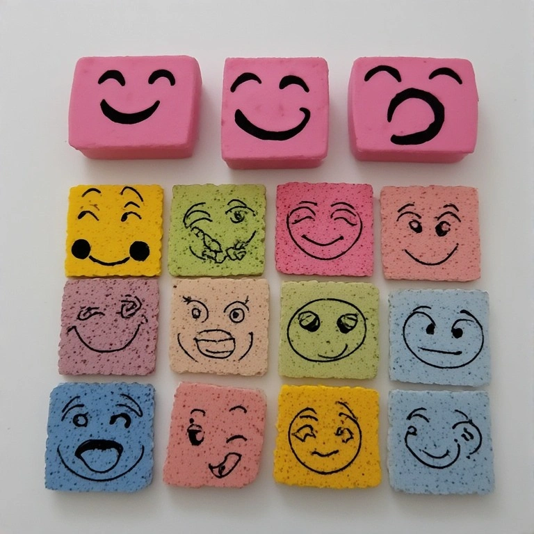 Emoji Eraser Stamps