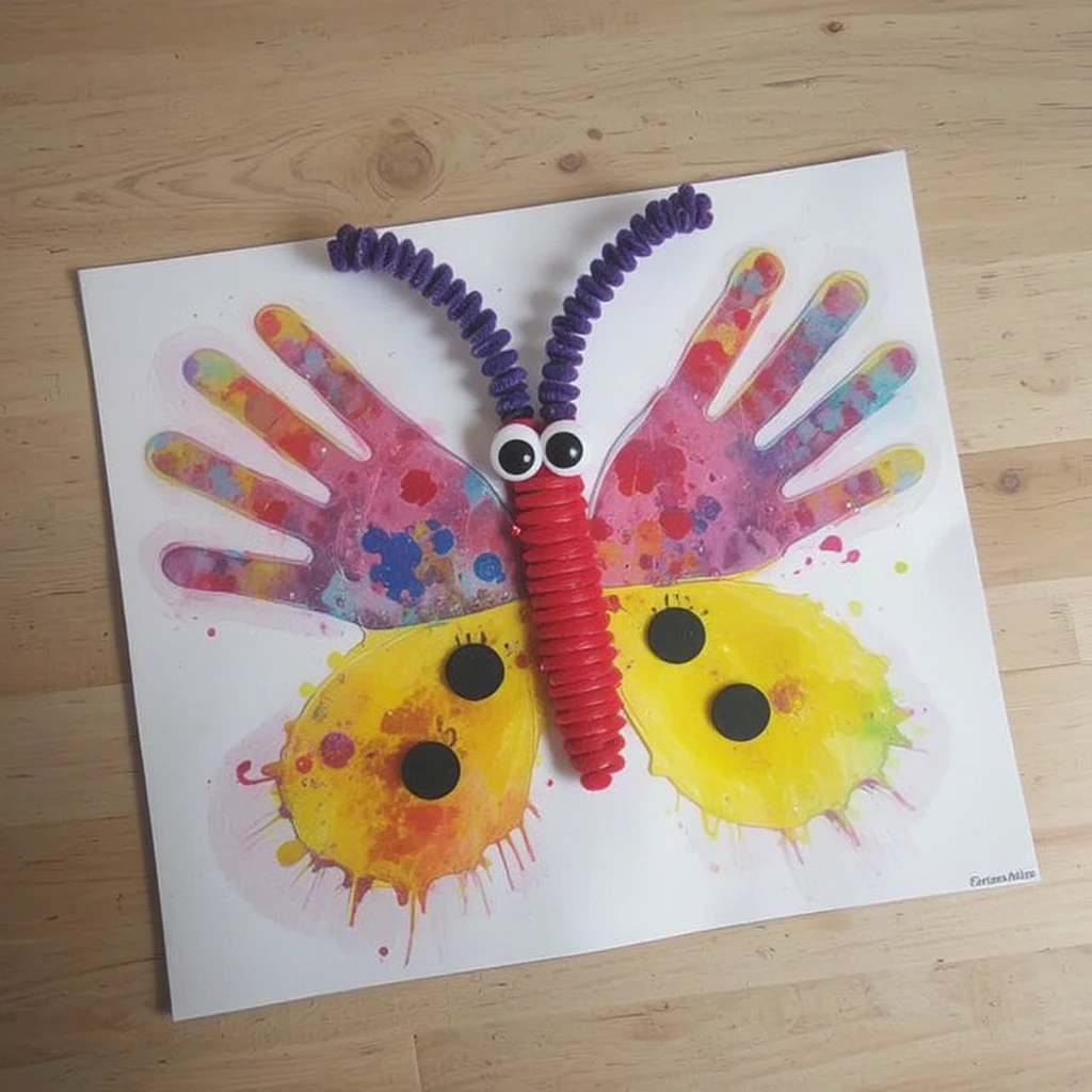 Handprint Butterfly