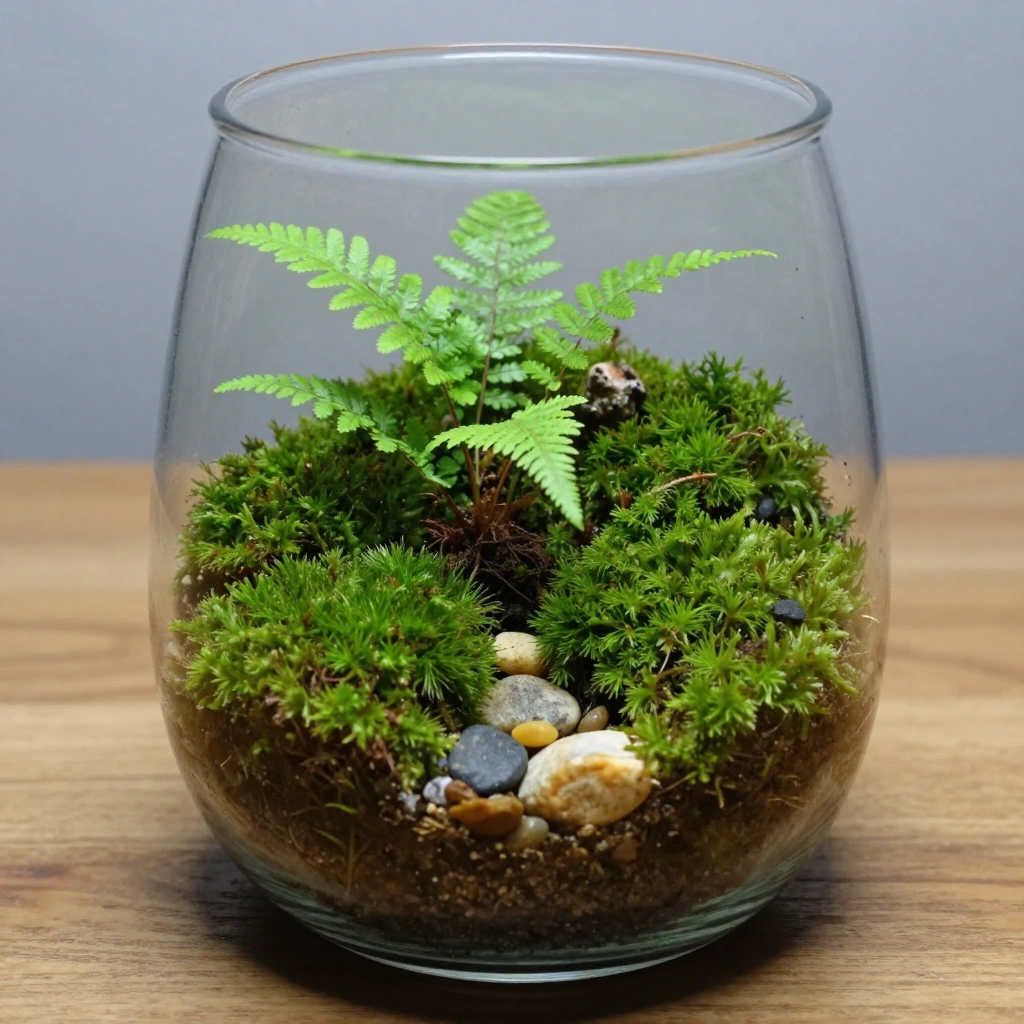 Jungle Terrarium in a Jar