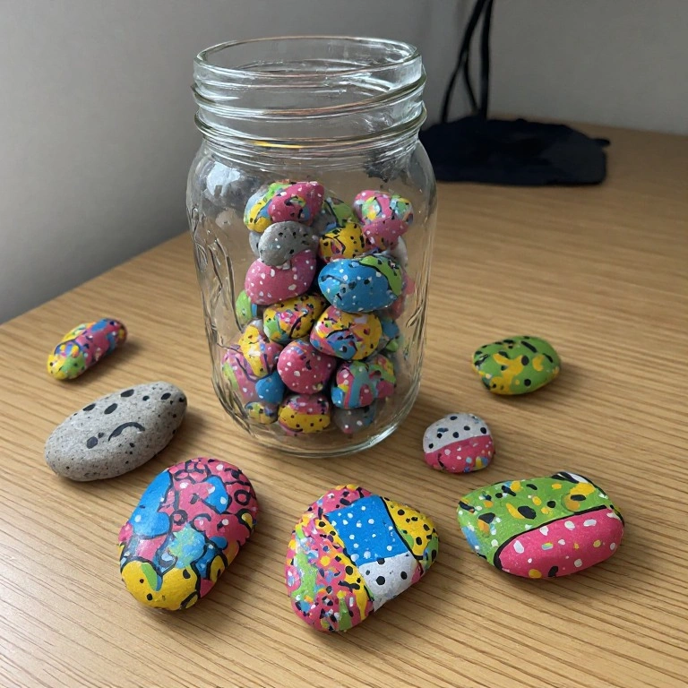 Kindness Rock Jar
