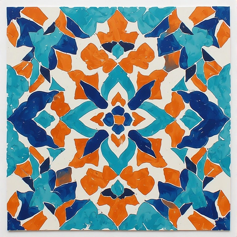 Moroccan Geometric Tile Design