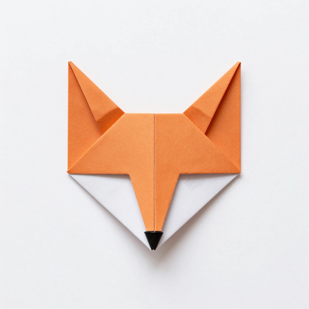 Origami Paper Fox