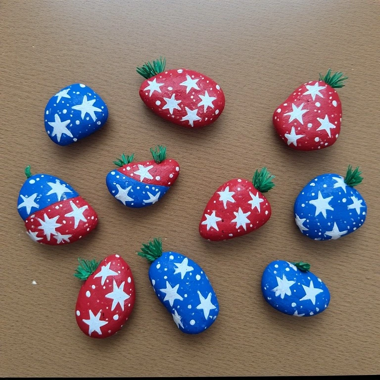 Painted Rock Firecracker