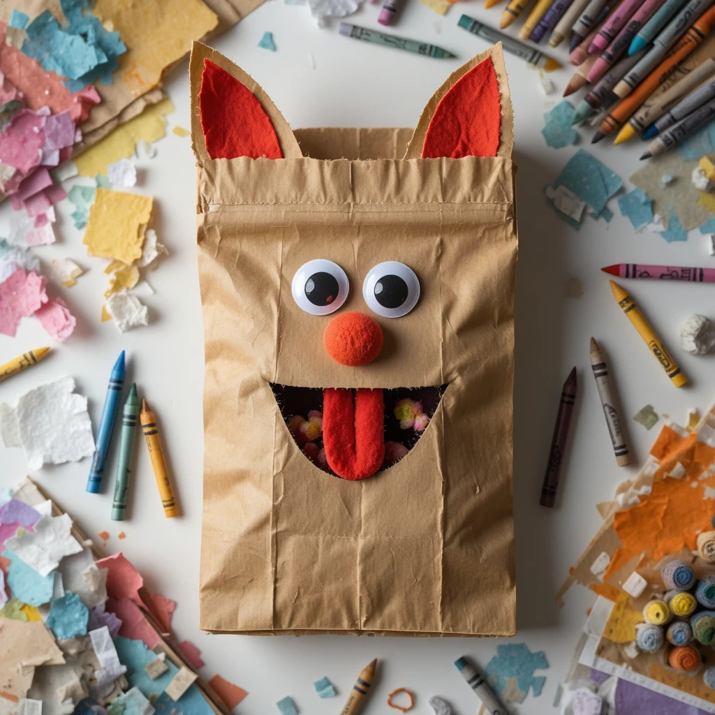 Paper Bag Puppet
