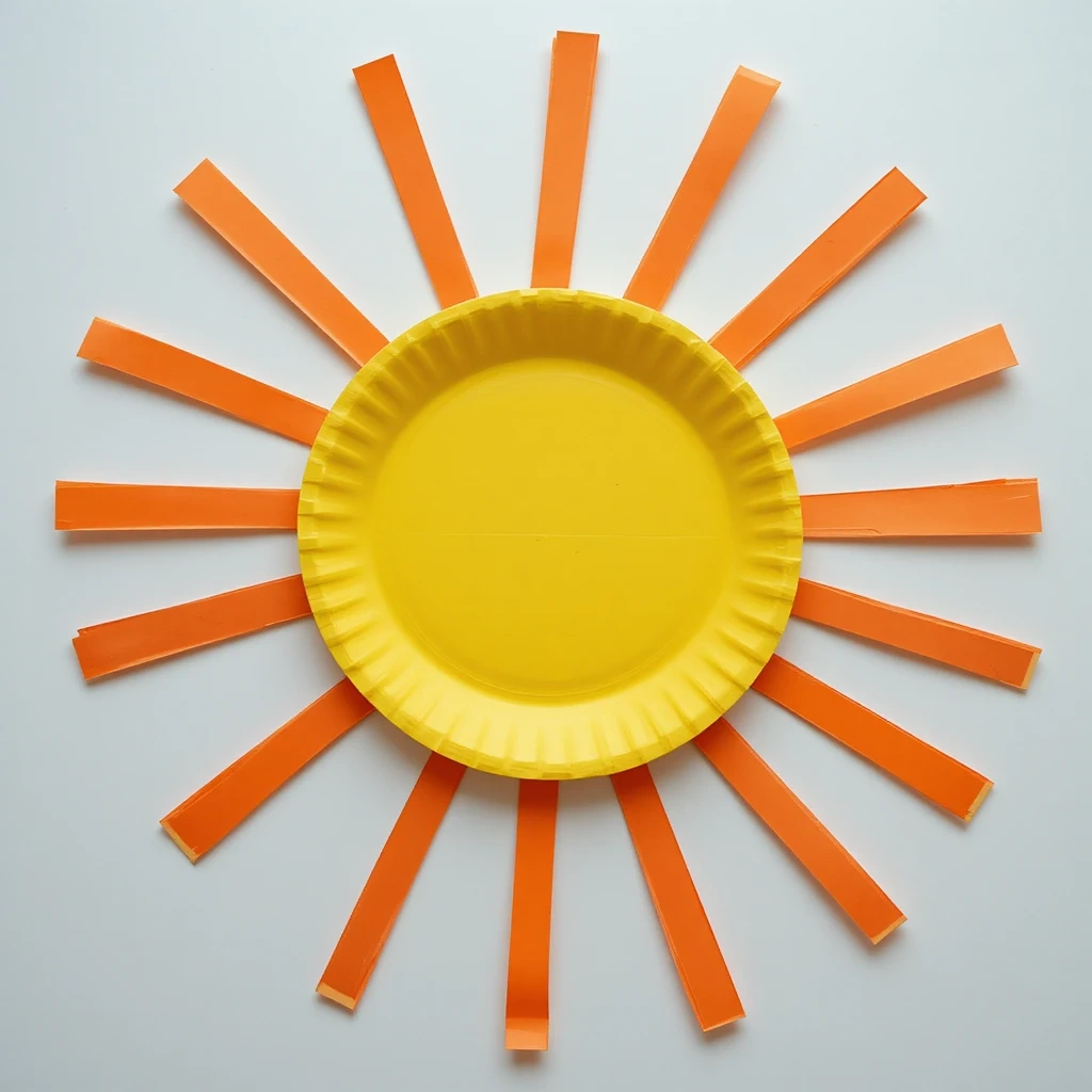 Paper Plate Sunshine