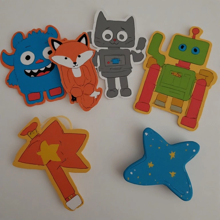 Paper Roll Bookmarks