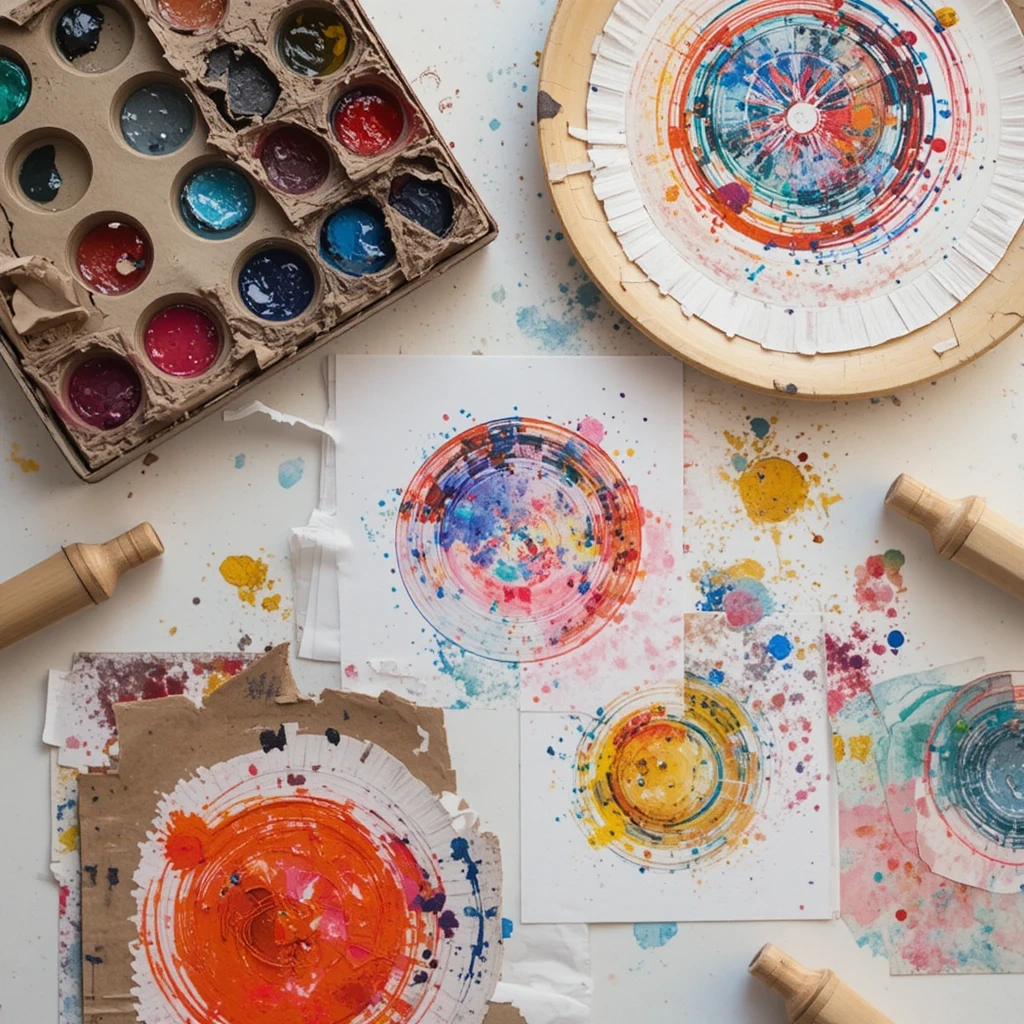 Recycled Cardboard Stamping