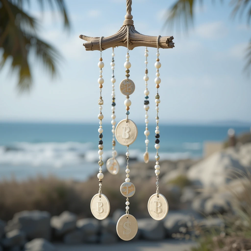 Sand Dollar Wind Chime