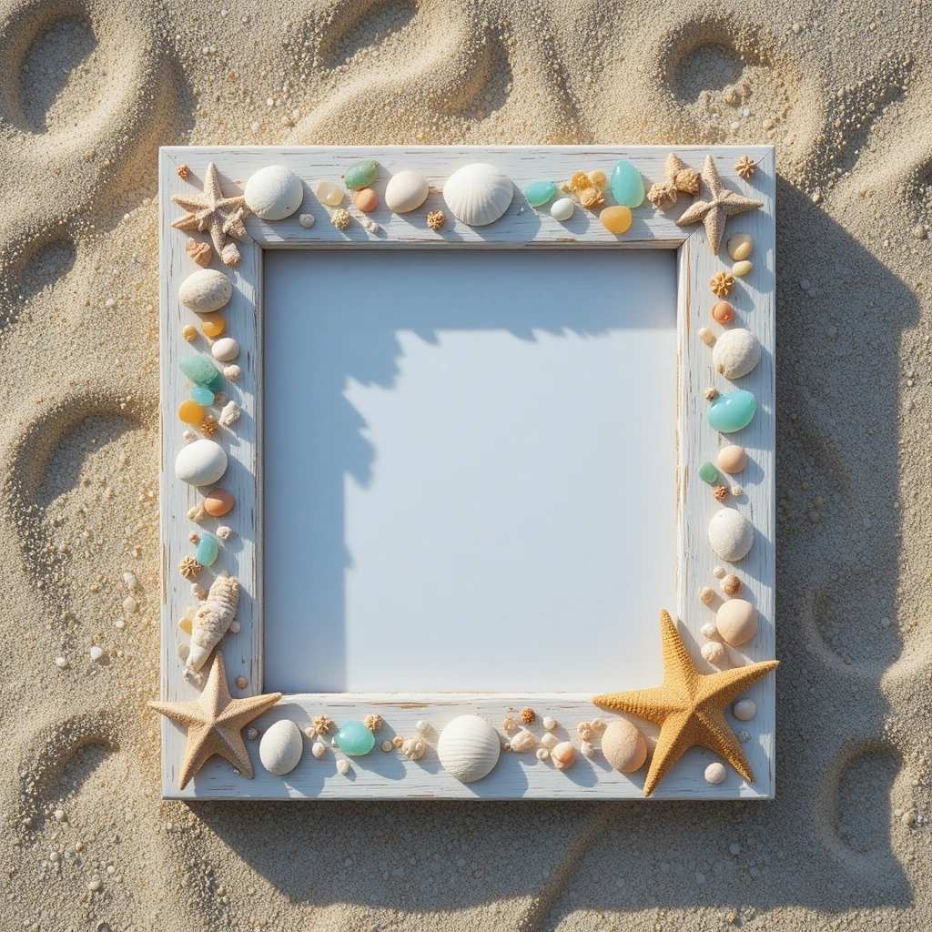 Shell Photo Frame