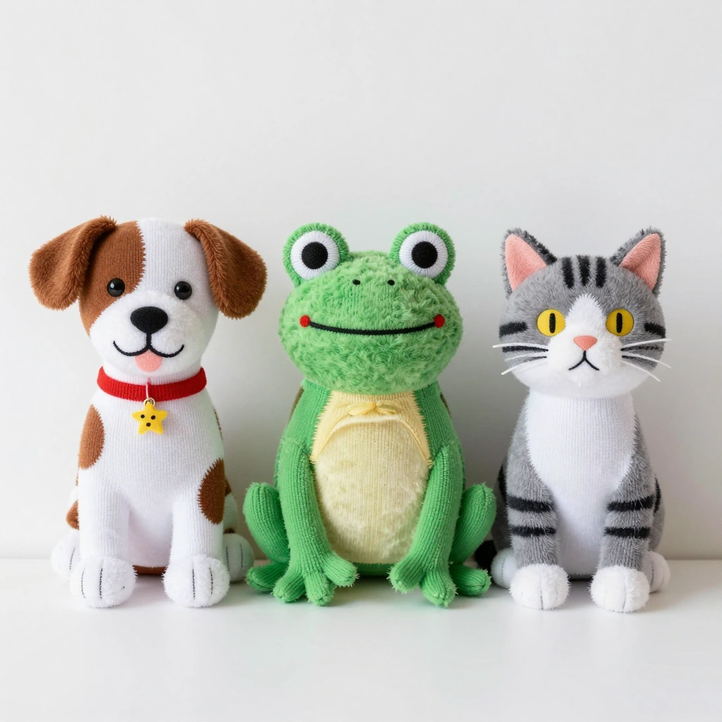 Sock Puppet Animals