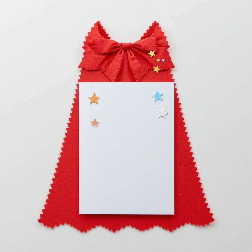 Superhero Cape Card