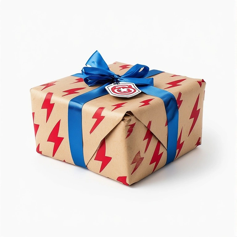 Superhero Gift Wrap & Tags