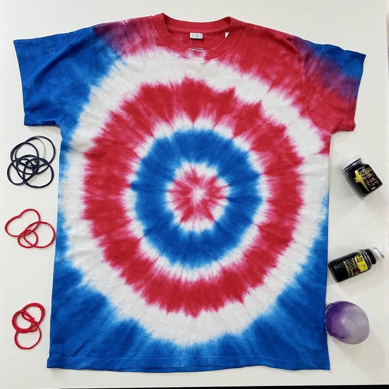 Tie-Dye Patriotic T-Shirt