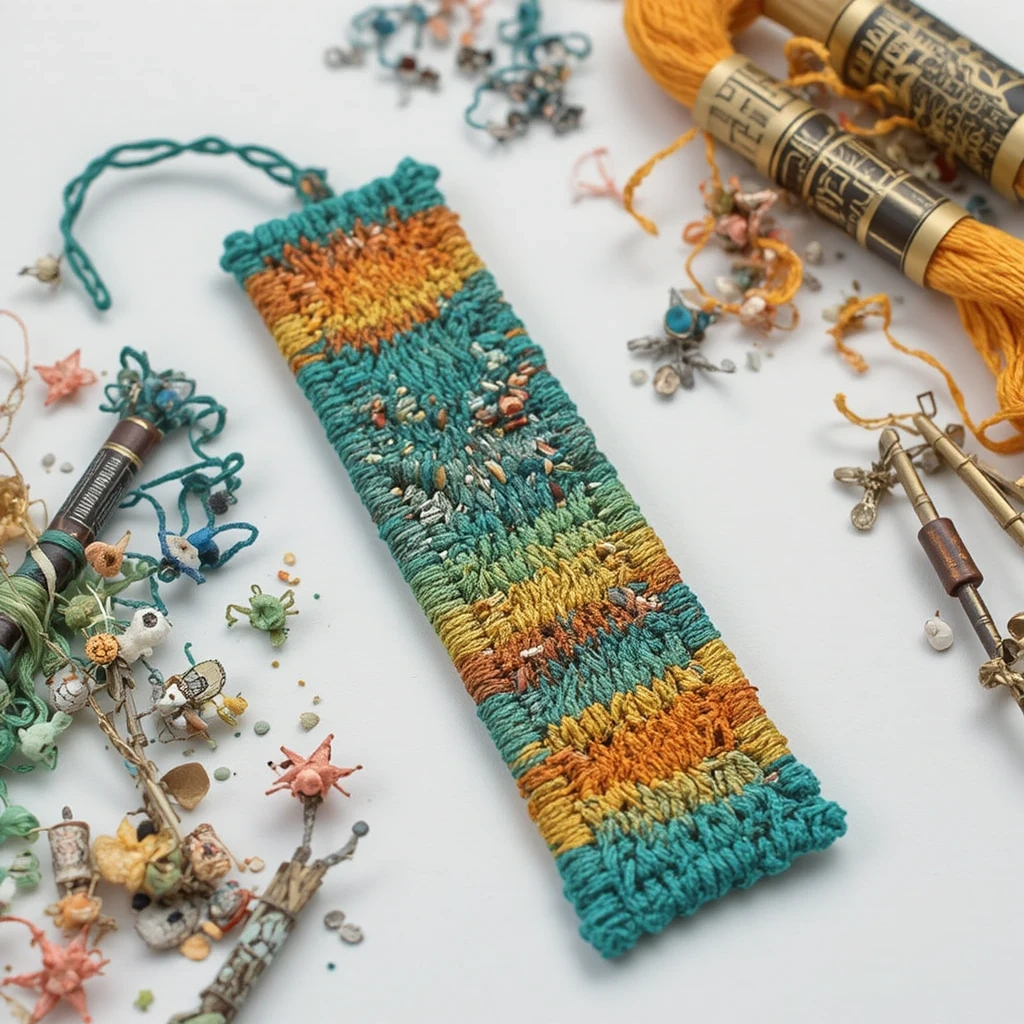Woven Rainforest Bookmark