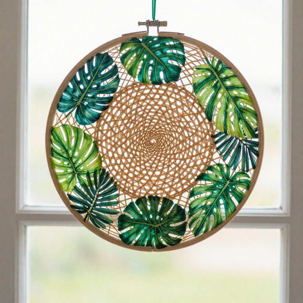 Woven Sun Catcher