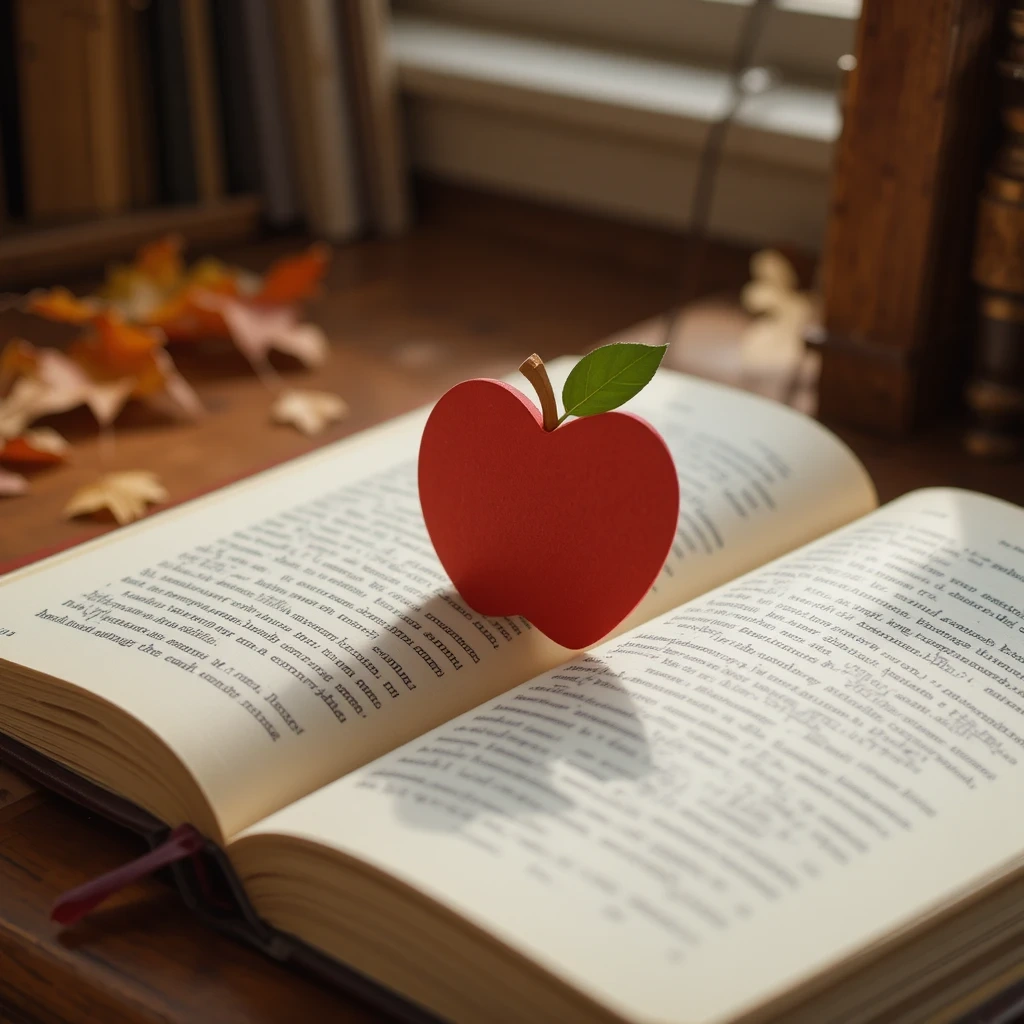 Apple Bookmark
