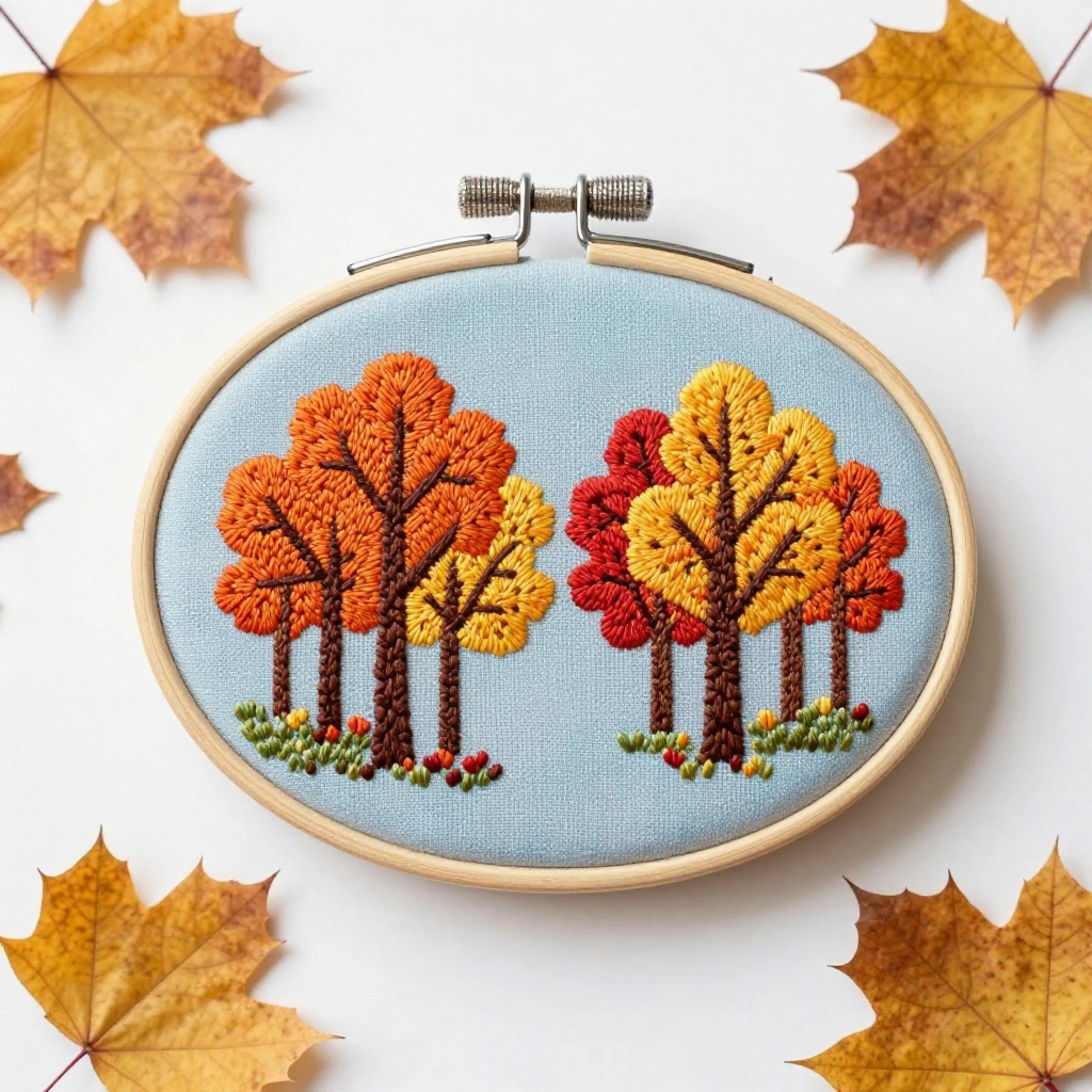 Autumn Forest Landscape