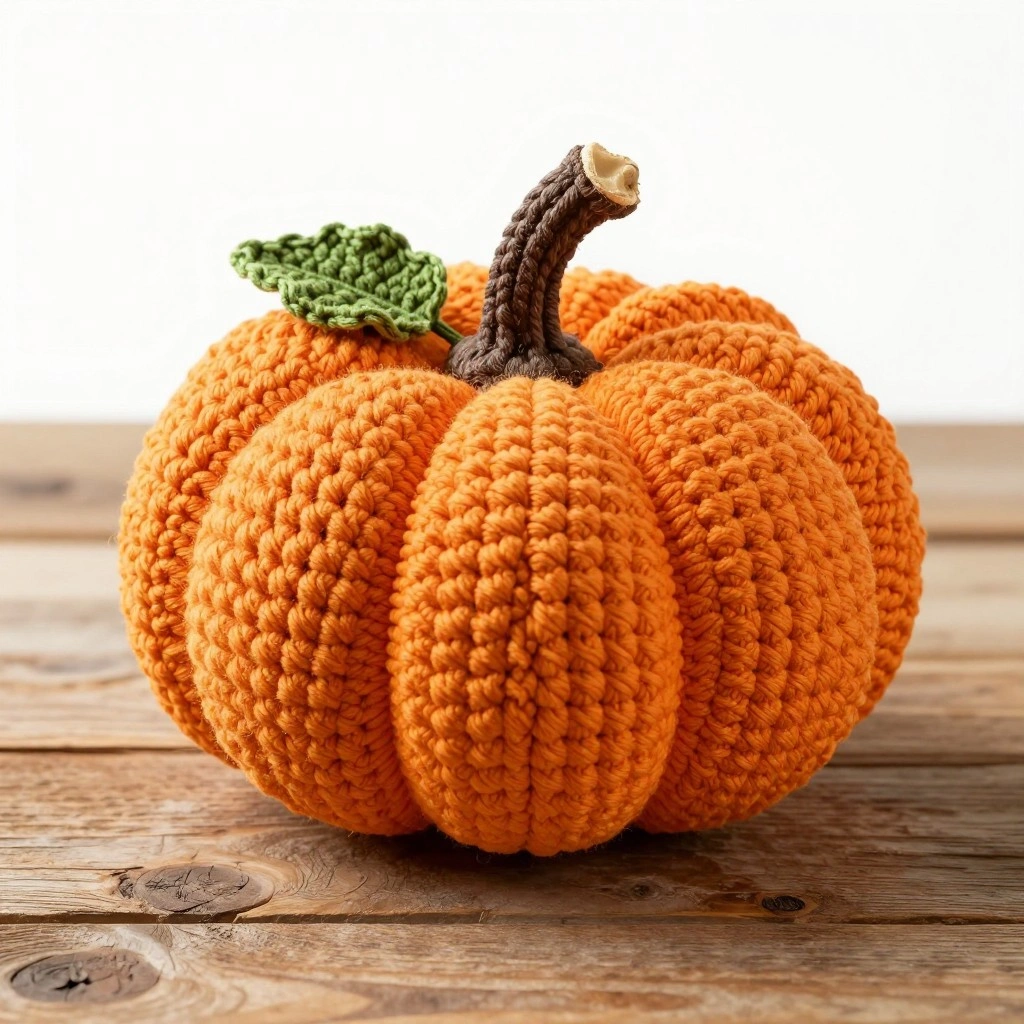 Chunky Pumpkin Amigurumi