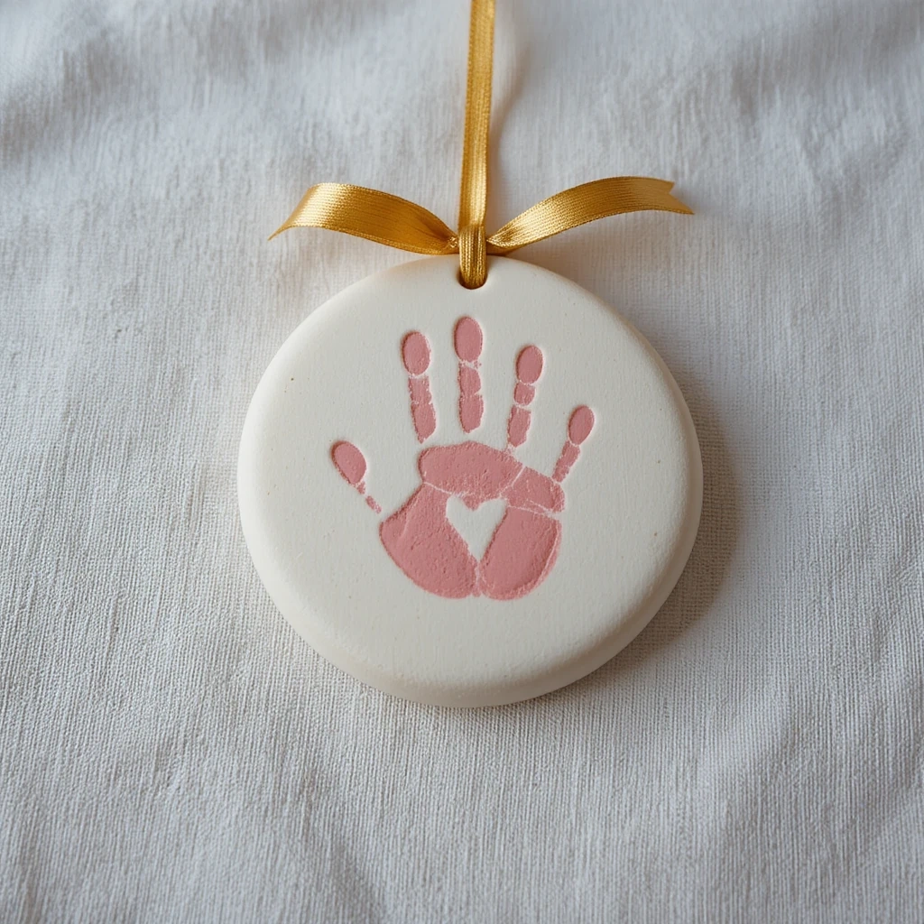 Clay Handprint Keepsake