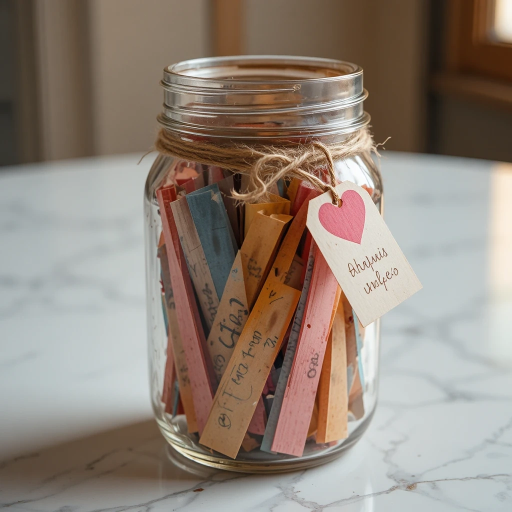 Grandparents Day Crafts — Memory Jar