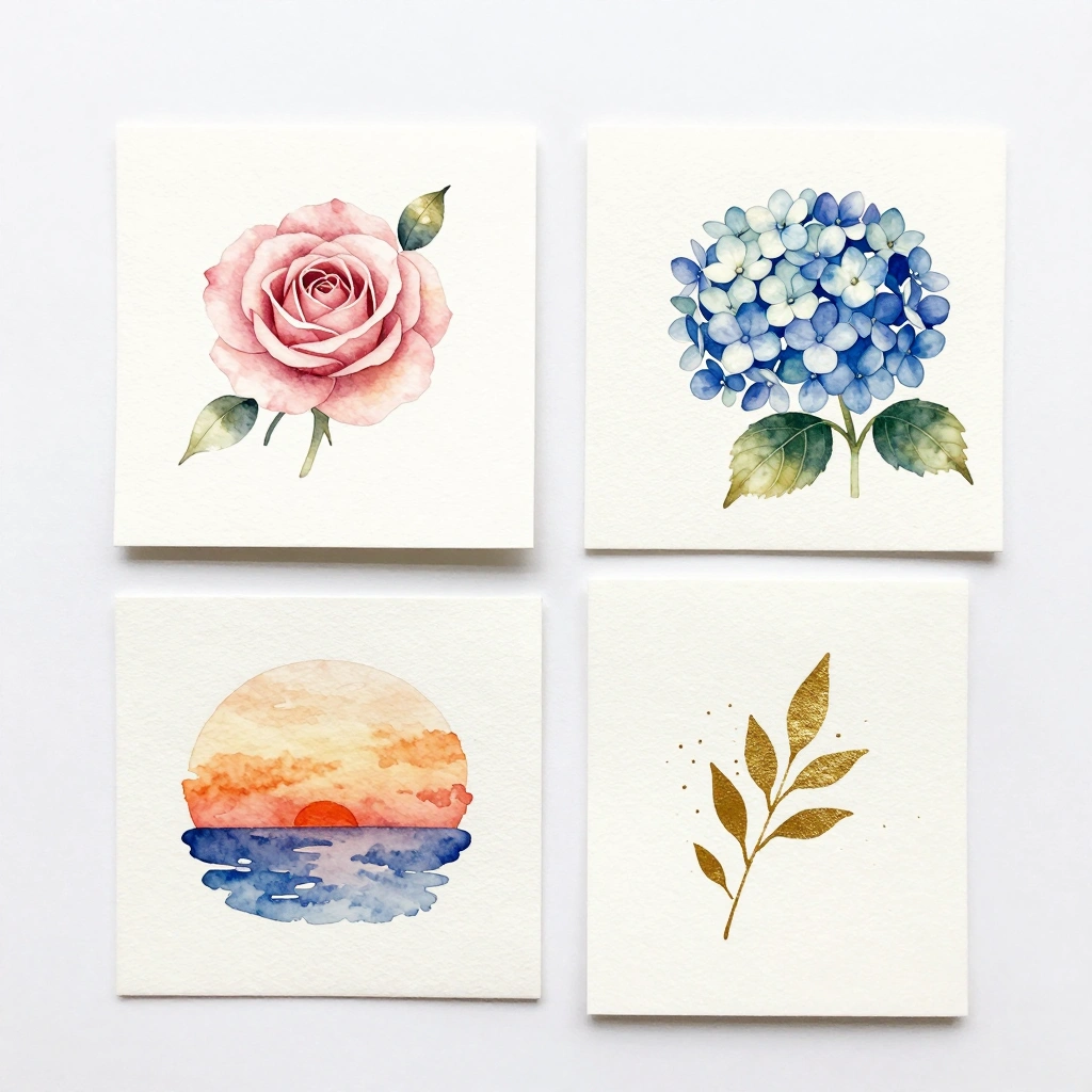 Watercolor Greeting Cards